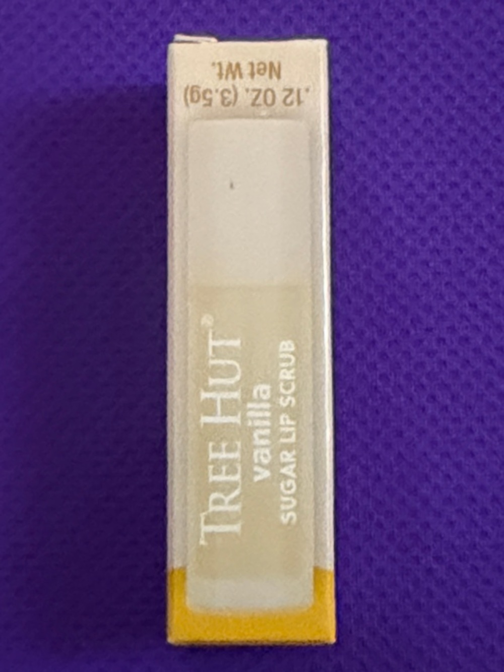Tree Hut Vanilla Sugar Lip Scrub - Hydrating Exfoliating Lip Balm in Cream